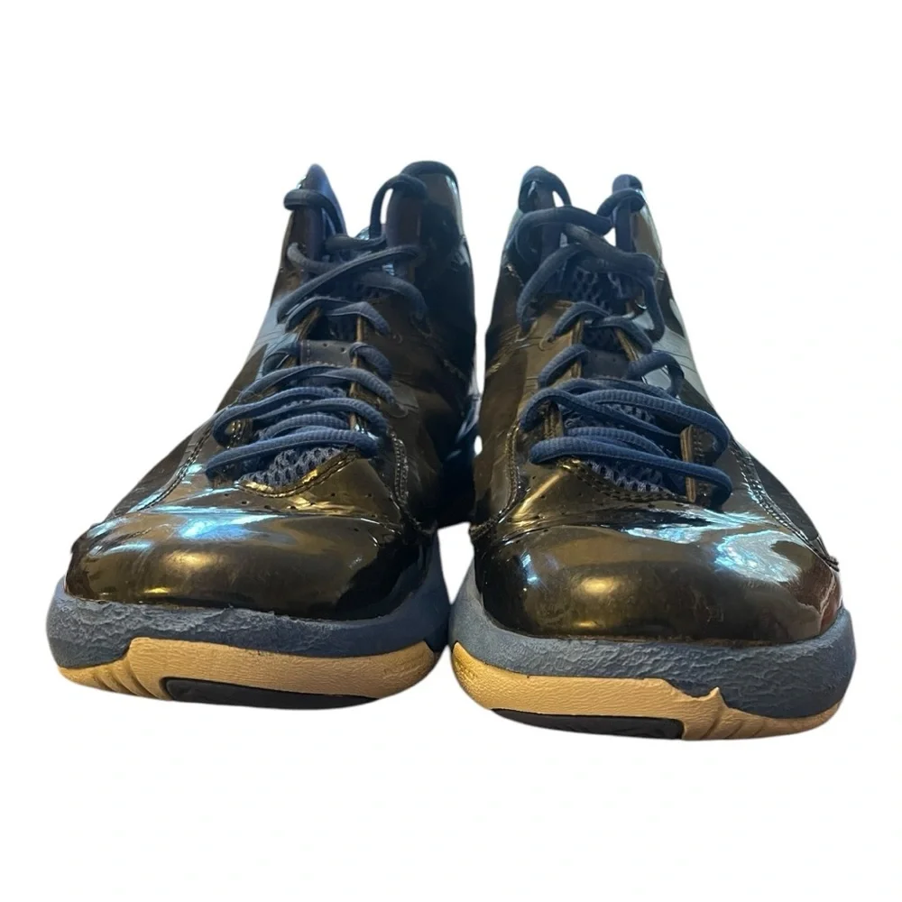 Nike Jordan Flywire (2012) Black and blue Basketball Sneakers Size: 10